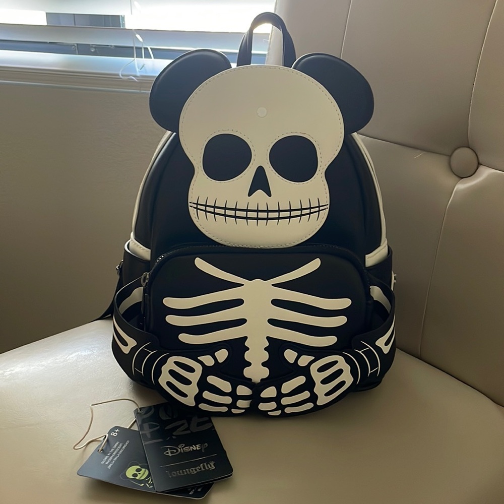 Loungefly Mickey Skeleton Backpack - image 1